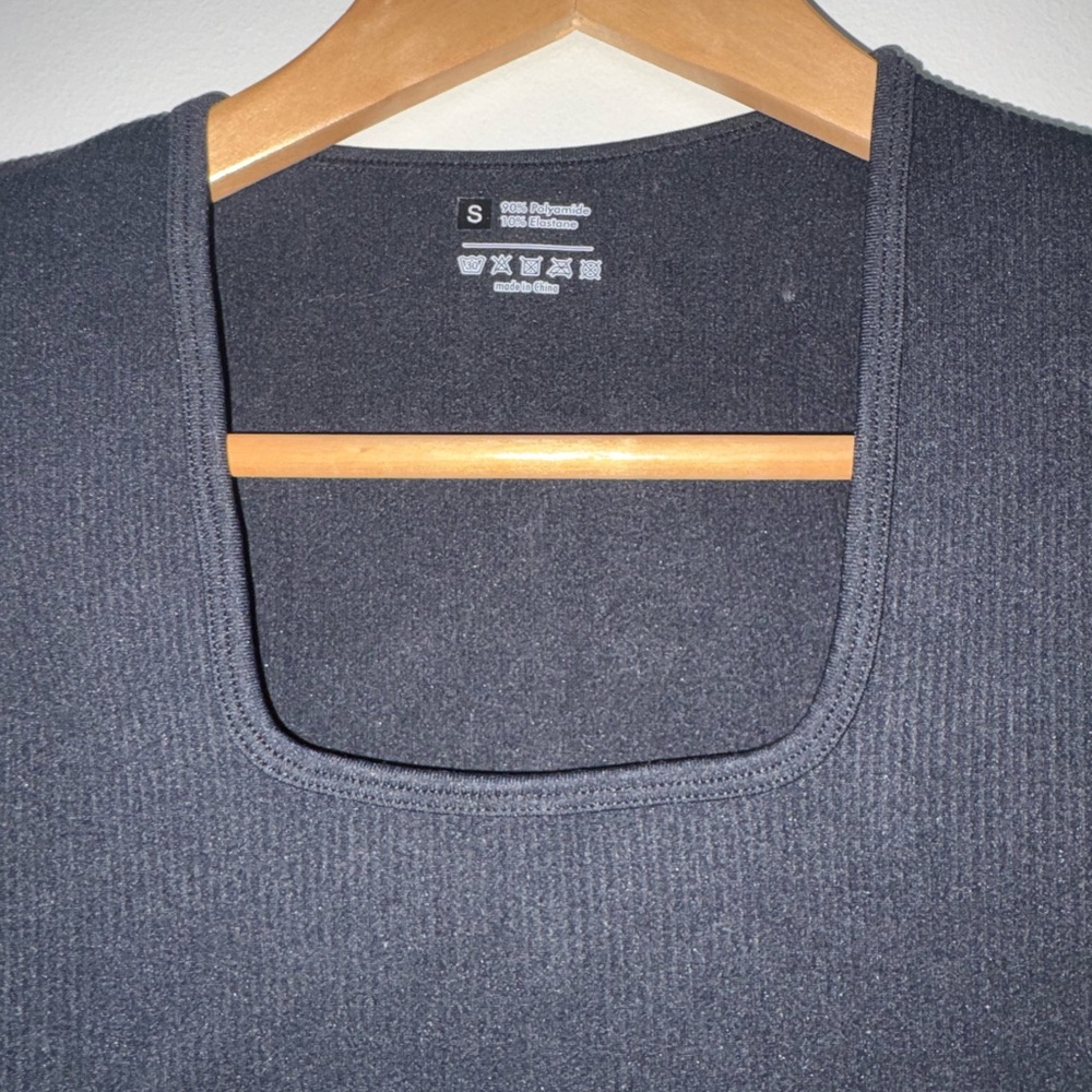 Black Ribbed Jumpsuit - Picture 4 of 8
